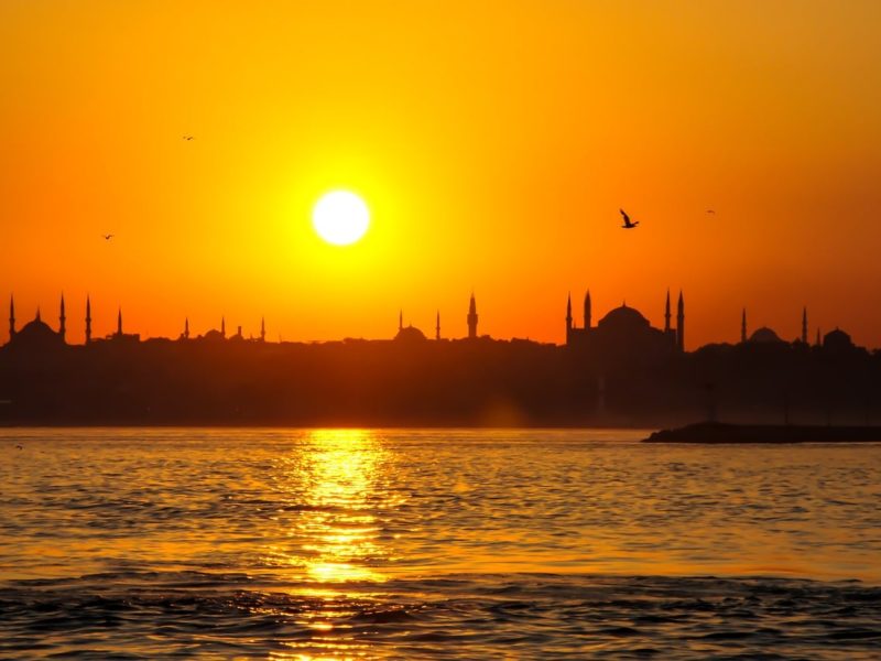 Yachtcharter Turkey sunset